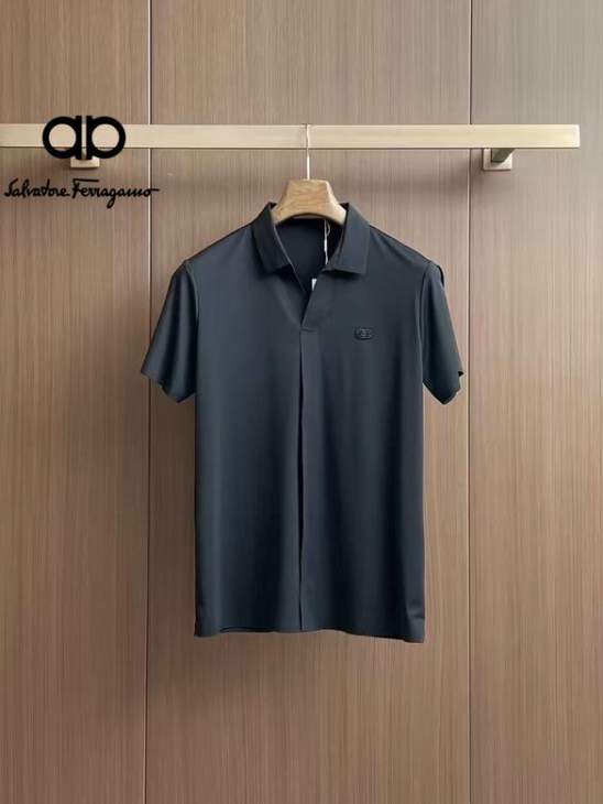 Picture of Ferragamo Polo Shirts Short _SKUFerragamoM-4XL24cn0928005